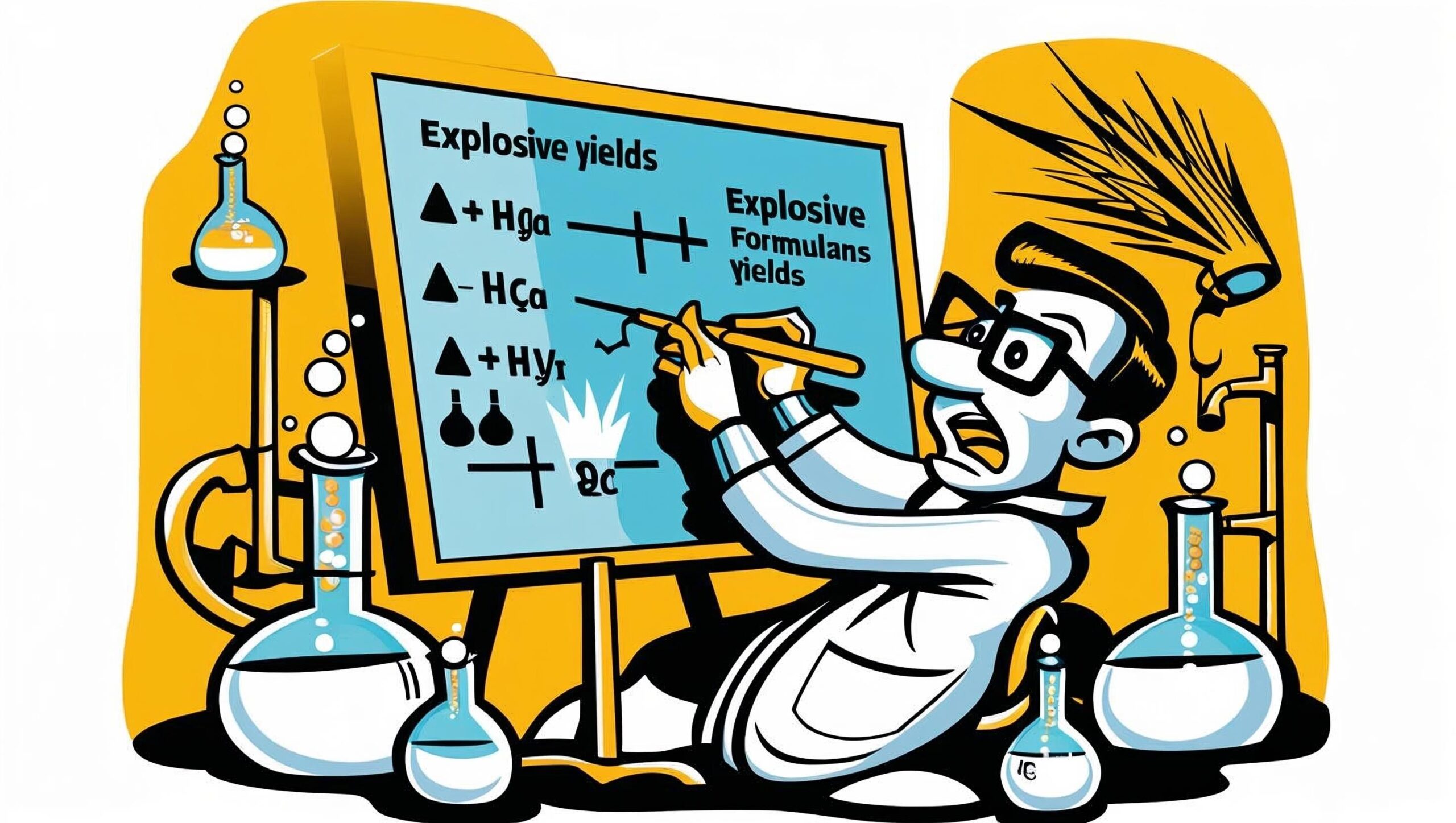 Does knowing the chemical structure tell us anything useful about an explosive?